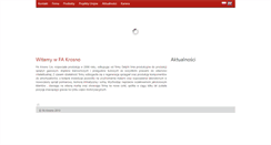 Desktop Screenshot of fakrosno.pl