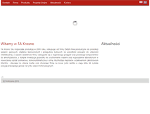 Tablet Screenshot of fakrosno.pl